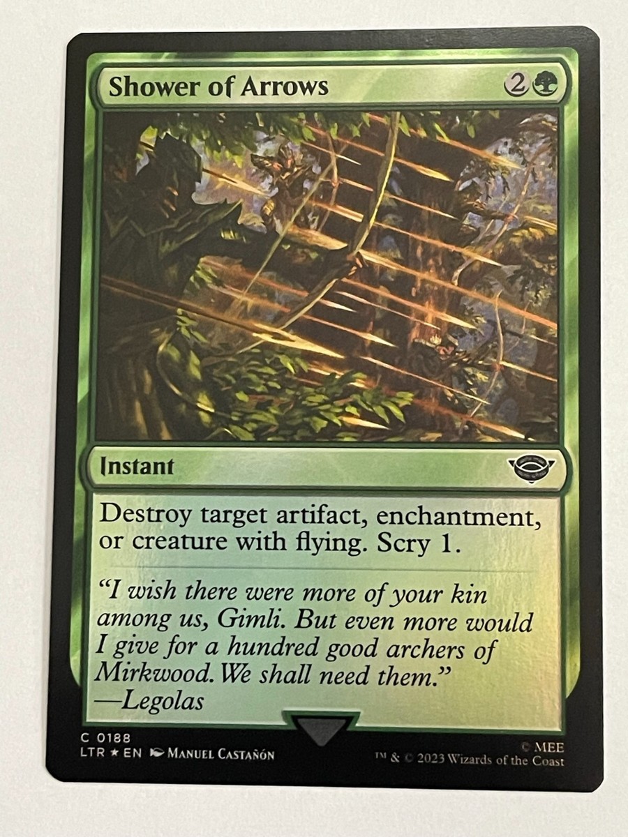 MtG Tales of Middle-Earth Common Shower of Arrows #188 MtG Tales of Middle-Earth Common Shower of Arrows #188
