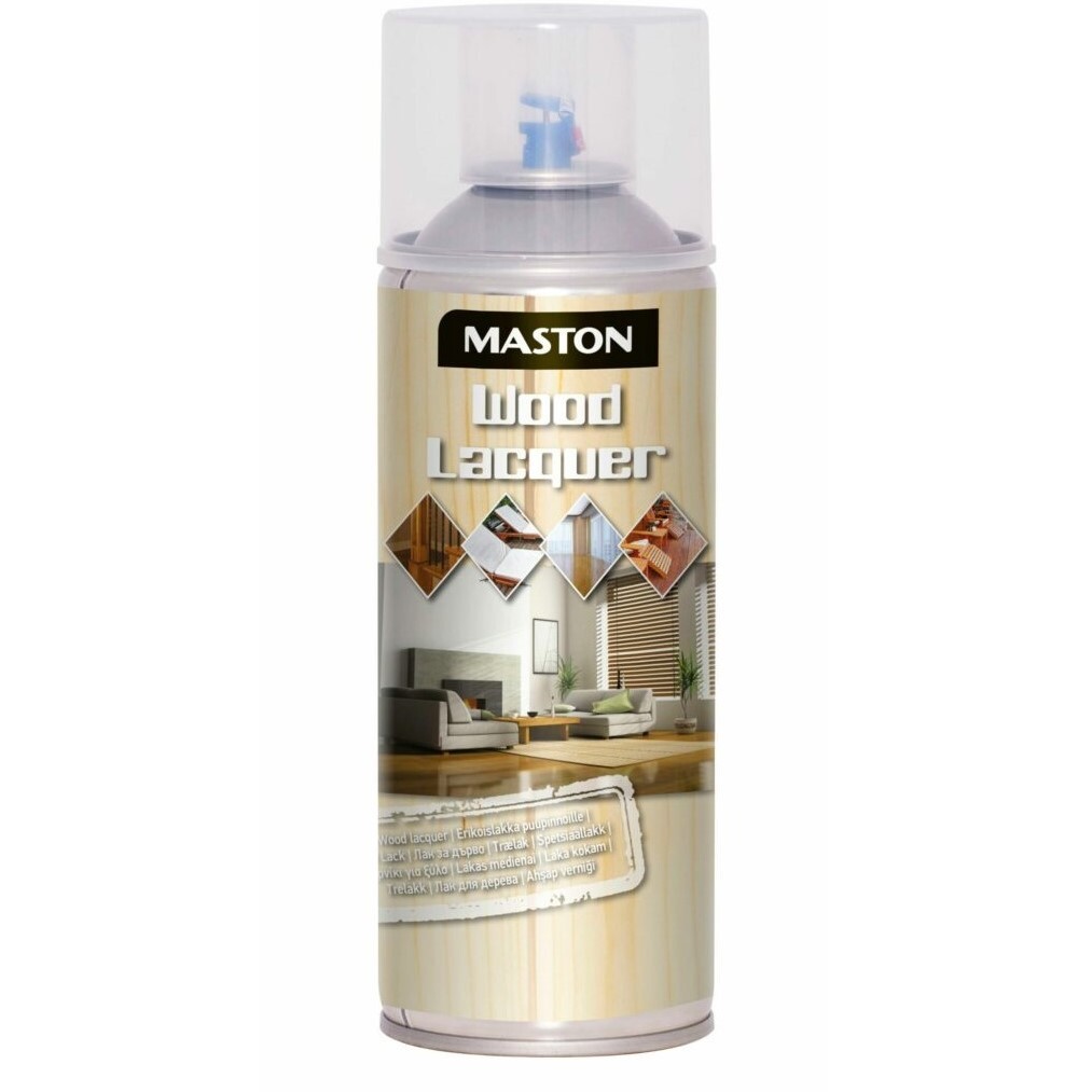 Maston Spray Wood Lacquer 90 High Gloss 400ml