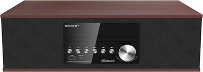 Sharp CD-BH10 Vintage Style Wireless Bluetooth Audio Speaker System