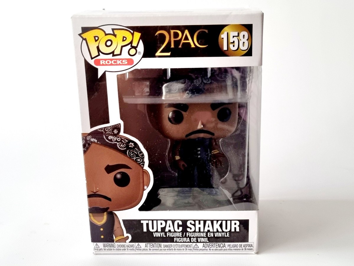 Funko Pop Tupac Shakur #158 90s gangsta rapp Vinyl Figure In