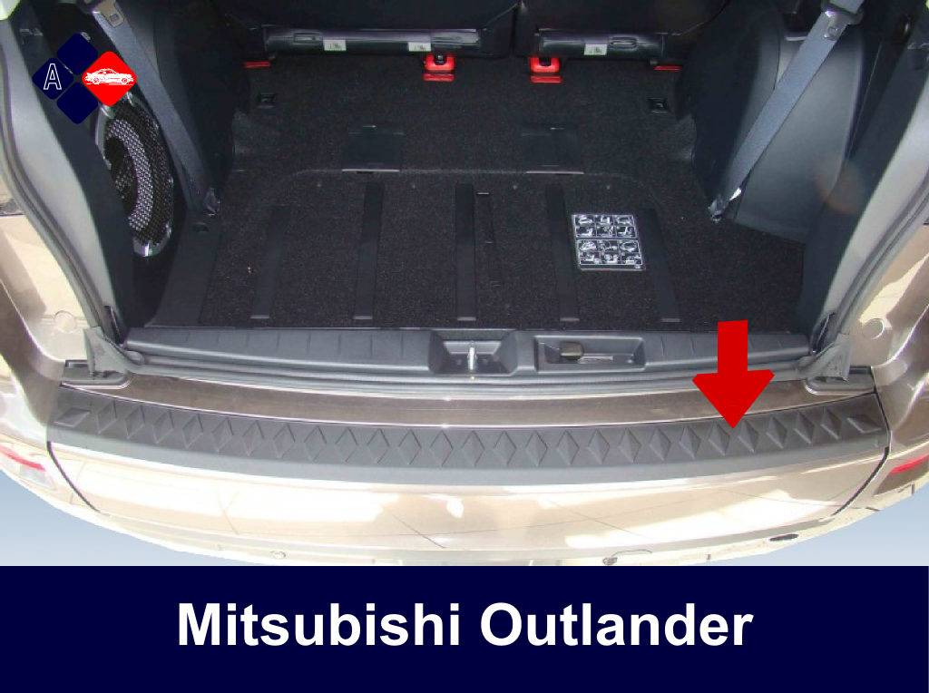 Mitsubishi Outlander Styling Rear Guard Bumper Protector eBay