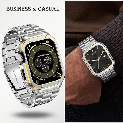 Stainless Steel Case and Band for Apple Watch - Zdjęcie 6 z 15