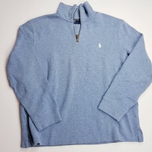 ralph lauren blue quarter zip