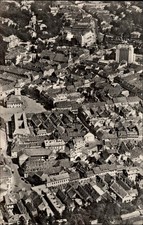 RPPC Aerial Brasov Transylvania Romania vintage postcard k679