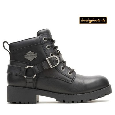 Harley Davidson Damen Boots Kelly Harness Ride CE waterproof schwarz Gr. 37 - 41