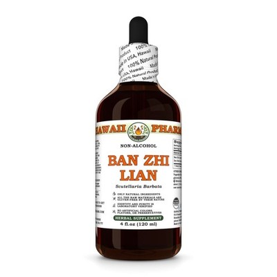 Ban Zhi Lian (Scutellaria Barbata) Glycerite, Dried Herb Liquid Extract