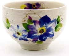 Japanese Matcha Chawan Tea Bowl Aoka Yunomi Tea Ceremony Pottery