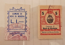 marche da bollo novi di modena vari usi