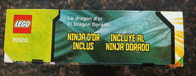 LEGO Ninjago The Golden Dragon Set  70503 Factory Sealed/ Retired