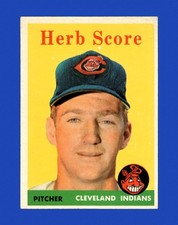 1958 Topps Set-Break #352 Herb Score NR-MINT *GMCARDS*