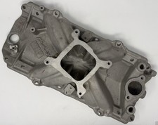 Vintage Edelbrock Big Block Chevy Aluminum Intake Manifold Torker 2-o 2740 Bbc