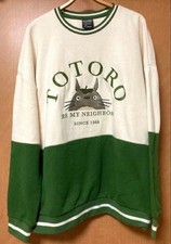 Studio Ghibli My Neighbor Totoro Embroidery Design Pullover Sweatshirt
