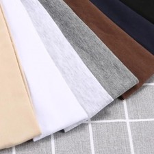 7PCS Sports Headbands Women Fitness Running Yoga Solid Color Elastic Hairbands