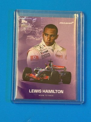 2025 Topps F1 McLaren Racing Lewis Hamilton Born To Race /50