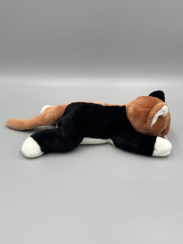 Vintage TY Chip The Calico Cat Beanie Buddy Stuffed Animal 12” Plush 1996 No Tag - Picture 4 of 8