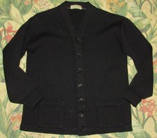 Pull Cardigan Homme IMPERIAL – Vert – Mélange Laine Acrylique – Neuf Avec étiquettes
