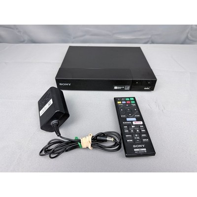 Sony BDP-S3700 Blu-ray DVD Player Wi-Fi Streaming Black with Remote RMT-VB200U