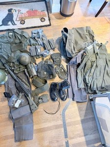 1980s West German reenactment gear lot with G3 Airsoft AEG Rifle