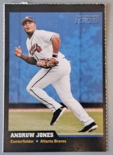 2005 Sports Illustrated for Kids Series 4 Andruw Jones #7 Atlanta Braves HOF