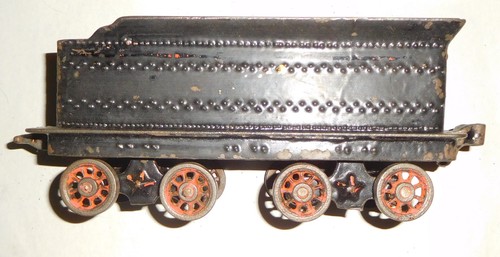 WILKINS ---- 8" COAL CAR TENDER for largest set CAST IRON FLOOR TRAIN
