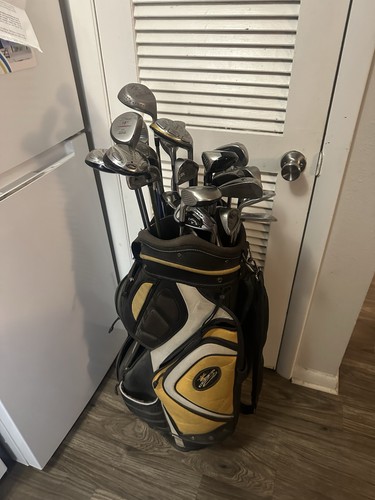 Golf Club Lot Woods Hybrids Irons Wedges Chipper Right Handed