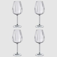 Villeroy & Boch Rosen Garden Glas Kelch Vino Rot Set 4 StüCk 200Ml Crista