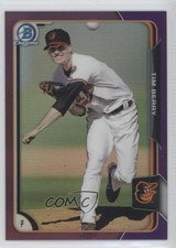 2015 Bowman Chrome Prospects Purple Refractor 220/250 Tim Berry #BCP106 4y4