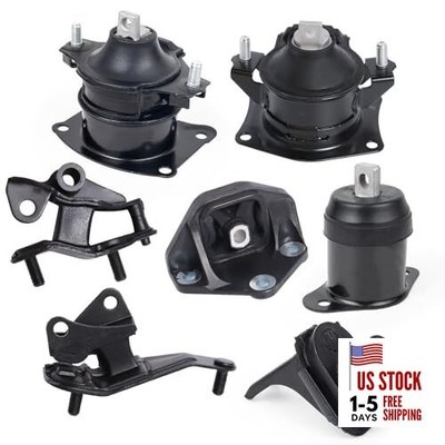  Front Left Right Rear Engine Motor Center Suspension and Trans Mount Set of 7 