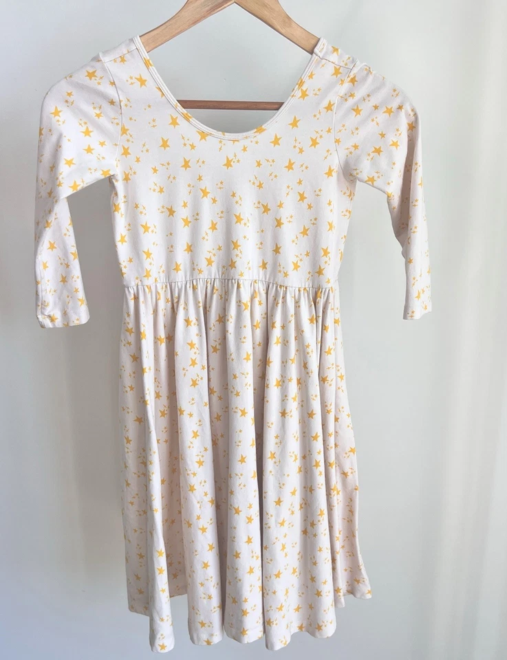 Vestido Alice + Ames Twinkle Star Manga 3/4 Cuello Redondo Niñas 10 Hecho en EE. UU. Foto 3 de 4
