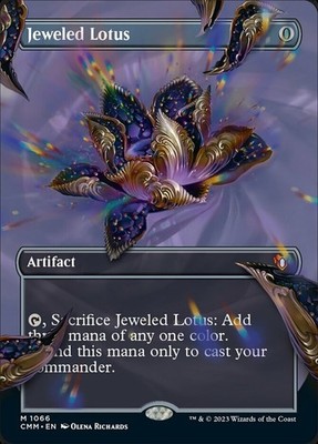 Mint/Near-Mint, English - 1 x MTG Jeweled Lotus - Textured Foil