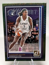 2025 Donruss WNBA Diamond Miller Green Shimmer #17 Minnesota Lynx