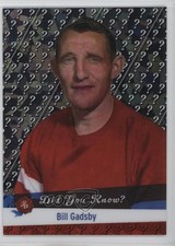 2025 Historic Auto Did You Know Black Ice 1/1 Bill Gadsby #33 HOF 4g8