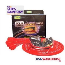 Taylor/Vertex TAY79255 Red 10.4 mm Spark Plug Wire Kit fits V8 Performance Parts