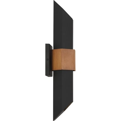 Quoizel CHS8407 Chasm 21" Tall LED Outdoor Wall Sconce - Black - Picture 8 of 10