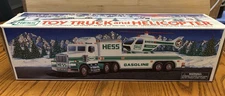 1995 HESS Electronic Truck & Helicopter, Never Removed from Box