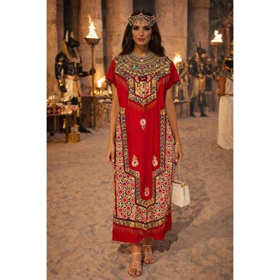 strapless open back dress Custom Made A Line V Neck Red Floor Length Prom Dresses, Red Long Form   jbydress