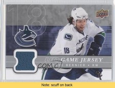 2008-09 Upper Deck UD Game Jersey Series 2 Steve Bernier #GJ2-SB READ 0a1