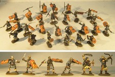 ROMAN IMPERIAL LEGIONARIES painted - ROMANI legionari 26 soldatini dipinti 1:72