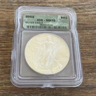 ICG 2002 MS70 American Silver Eagle 🇺🇸