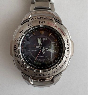 CASIO G-SHOCK GW-1600J Tough Solar Wave Ceptor Radio Controlled Watch Working