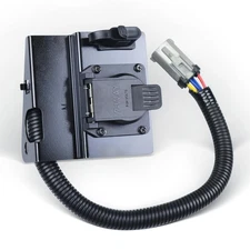 4 & 7 Pin Trailer Tow Wiring Harness Plug Compatible with 2002 2003 2004... 