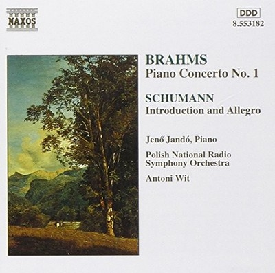 Jeno Jando - Brahms: Piano Concerto 1; Schumann: Introdu... - Jeno Jando CD LYVG