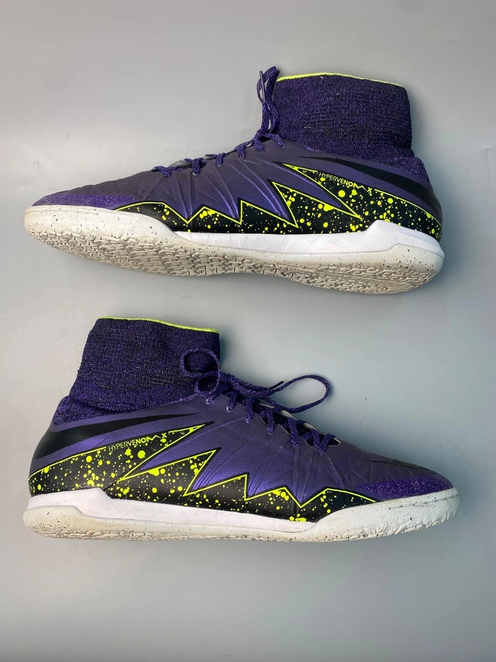 Nike Hypervenom X Proximo IC Elite scarpe indoor futsal viola uomo US10,5 UK9,5 - Immagine 2 di 4