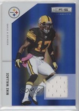 2011 Panini Rookies & Stars Longevity Sapphire Materials 3/100 Mike Wallace 0nr3