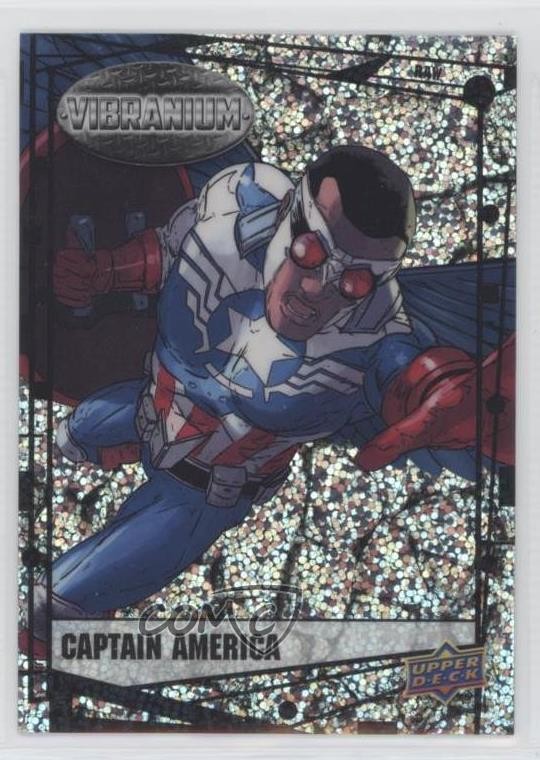 2015 Upper Deck Marvel Vibranium Raw Vibranium Captain America #1 03cr