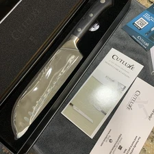 Cutluxe Nakiri Knife – 7" Vegetables Knife, Japanese Chef Knife for Chopping,...