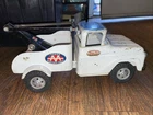 VTG 1959 Tonka White Wrecker Tow Truck Pressed Steel