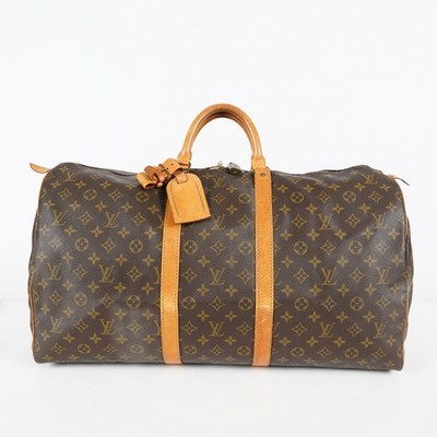 Louis Vuitton Vintage Keepall 50 Monogram Brown Canvas Bag M41426 07E463740012