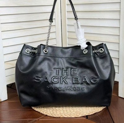 Marc Jacobs The Large Chain Sack Bag Black OS