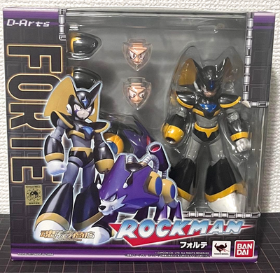 D-arts Megaman Rockman Bass Forte Figure Bass and Treble CAPCOM